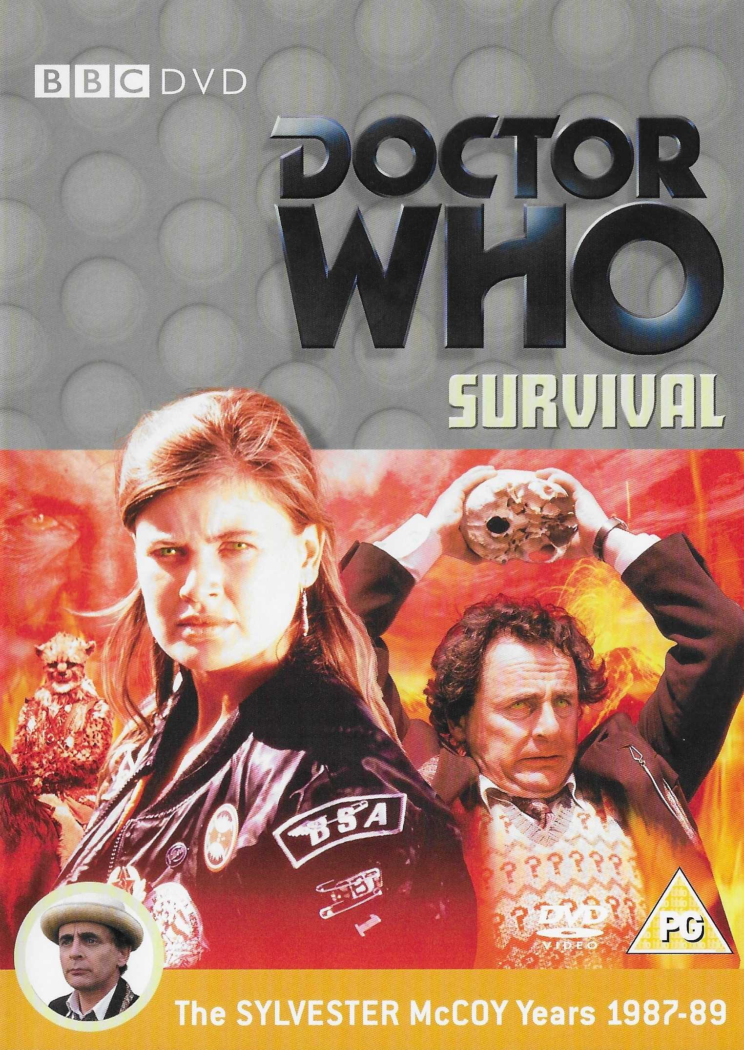 Picture of BBCDVD 1834 Doctor Who - Survival by artist Rona Munro from the BBC records and Tapes library